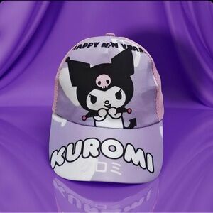 Kuromi Kids Hat - Purple & Pink